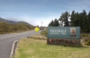 Haleakala Park entrance
